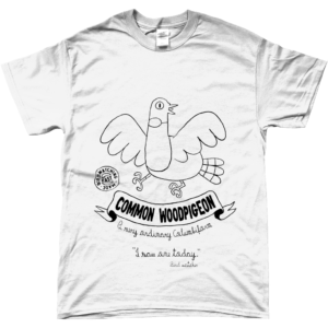 Common Woodpigeon // birdwatching made easy UK t-shirt